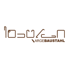 ARGE Logo (Formen + ARGE Baustahl)